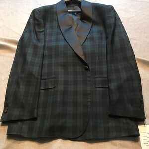 Watch Plaid Tuxedo Jacket